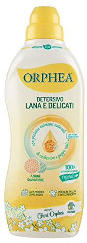 Orphea, Linea Detergenza, Detersivo per Capi in Lana e Delicati, Adatto a Tessuti Preziosi e Fibre Naturali, Confezione da 750 ml