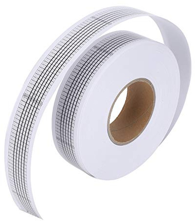 50M 15/30 Note Leere Streifen von Spieluhr DIY Handgekurbeltes Notenblatt Leeres Perforiertes Notenband Handwerk Liebhaber Musiker Geschenke(15 Note)