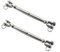 2pcs 304 acero inoxidable aparejo tornillo mandíbula cuerpo cerrado M8, medifier tensor, tensor
