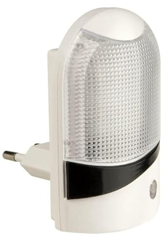 Saraoriginalshop Lampada da Notte Led a Basso Consumo con Spina Luce Notturna Bambini Luce da Presa con Interruttore o Sensore Crepuscolare (CON SENSORE)