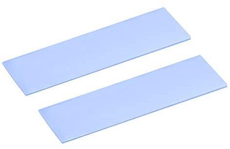 sourcing map 2 Pack M.2 Thermal Pad 70x22x1mm for Pc M.2 2280 Nvme SSD Heatsink Cooler