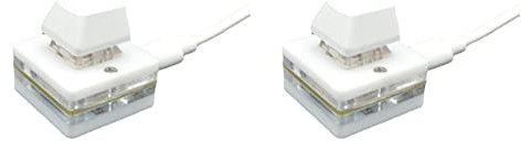 Pyatofly 2X RGB Mini 1 Key OSU Gaming Keyboard Photoshop Drawing Keyboard Programación Macro Keypad Teclado Mecánico, Red Shaft