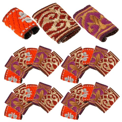 COLLBATH 30piezas Lazo Pelo Rastas de Joyas Cabello para Decorar Trenzas Mujeres y Niñas