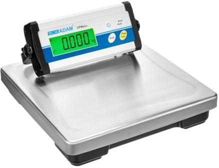 Adam Equipment CPWplus 15 Bench Scale, 33lb/15kg Capacity, 0.01lb/5g Readability
