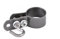 Alberts 655662 Schelle für Geflechtspannstäbe | verzinkt, anthrazit-metallic | Schellen-Ø 34 mm