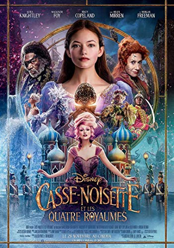 Affiche Cinéma Originale Petit Format - Casse Noisette et Les Quatre Royaumes (format 40 x 53 cm pliée) Année 2018