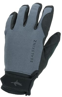 SealSkinz Allwetter Wasserdichter Handschuh – Schwarz/Grau, S