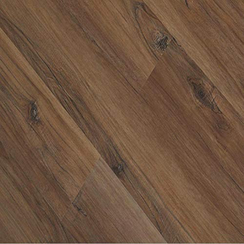 Gr8 Home 5m² Floor Planks Tiles Self Adhesive Wood Effect PVC Vinyl Flooring Wooden Laminate Style Kitchen Bathroom Living Room Brown Old Oak M17