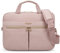 bagsmart Laptop Bag, 15.6 Inch Briefcase for Women Large Laptop Case Computer Bag Office Travel Business, Pink