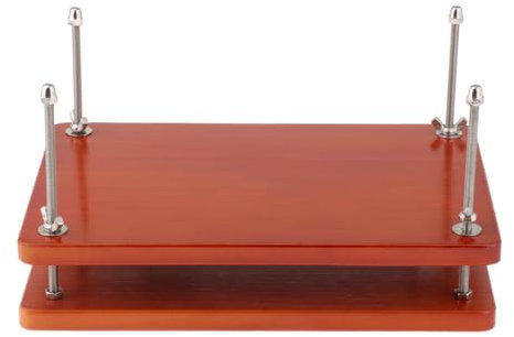 Pressa per libri in legno, strumento per rilegatura di libri, macchina per pressatura portatile per carta piatta, pressa per rilegatura per ufficio domestico, scrivania fai da te, rilegatura B