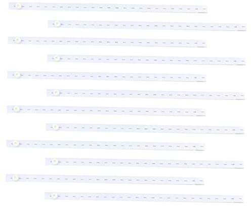 RORPOIR 12stücke Teilig Verstellbare Windel-schnallen Windel-befestigung Gurt Elastisch Sicherer Halt Aus Langlebigem Material Für Bequemen Festen Sitz Bei Neugeborenen Und Säuglingen