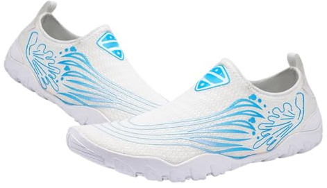 Luadnysin Chaussure Aquatique Homme Plage Chaussures Aquatiques Femme des pour La Mer Eau De Chausson Piscine Barefoot Sandales Plastique d'eau Deau Pied Nu
