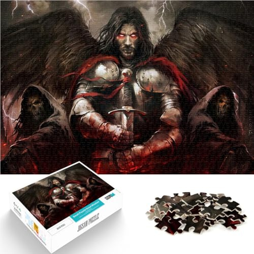 Puzzle 1000 pièces pour Adultes Ange Fantastique Fabriqué en Carton pour Les 14 Ans et Plus Jeu Familial pour et Une œuvre d'art。Taille：26x38cm/10.24x14.96pouce