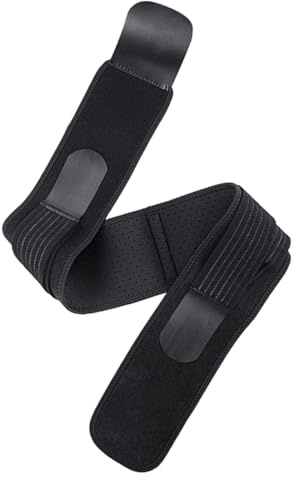 Mikinona Waist Protection Bandage Stomach Binder Pelvic Belt for Lower Back Support Breathable Sports Waist Trainer Wrap for Men Women