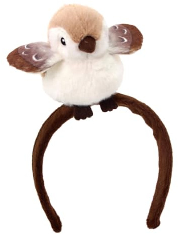 Kartoon Plüschvogel Haarband für Gesichtwaschen und Make Up