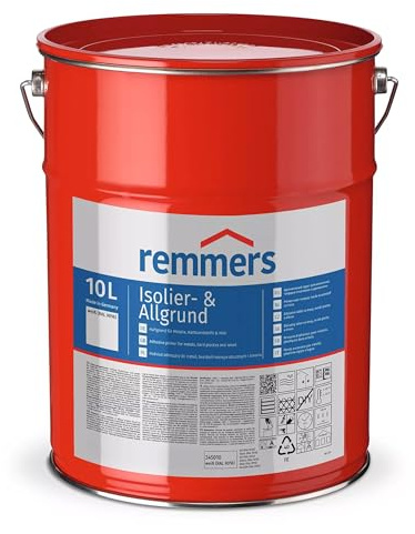 Remmers Allgrund 10L Primaire d'accrochage bois métal PVC antirouille
