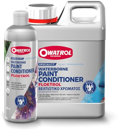 OWATROL 965 - Floetrol cepillo y optimizador de funcionamiento para las pinturas a base de agua de 1 litro