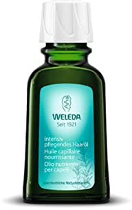 Weleda Olio Nutriente per Capelli, trattamento che nutre in profondità il cuoio capelluto e previene le doppie punte. Rende luminosi i capelli secchi.(1x50 ml)