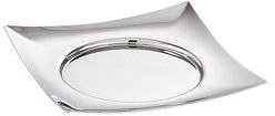 Piattino Quadro Cm 12 Linea Q Inox Argentato