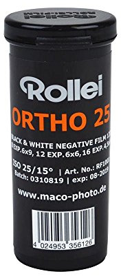 Rollei Folienzubehör Ortho 25 ISO, 120 Gr.