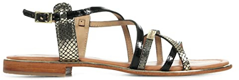 Les Tropeziennes par M. Belarbi Femme Harry Chaussures Ville Sandale, Noir-Multi, 39