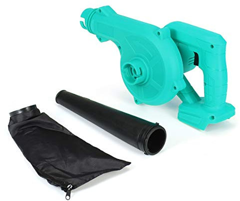 Soffiatore Cleaner Computer Aria Ventilatore elettrico polvere Blowing polvere Computer collettore di polveri Air Blower Blower 220V for Makita 18V batteria Aspirafoglie (Color : Blue)