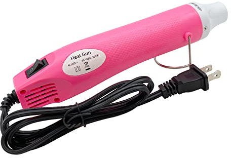 Heat Gun, Mini Hot Air Gun for DIY Crafts Portable Heat Air Gun Tool for Embossing Shrink Wrapping Drying Paint