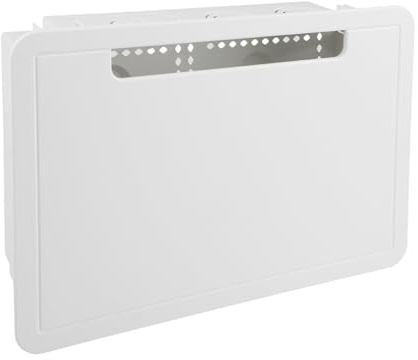 DAZZLEEX Caja de gestión de cables para unidad de TV o pared de medios de comunicación, organización de cables y alambres, 22,9 cm (9 pulgadas)