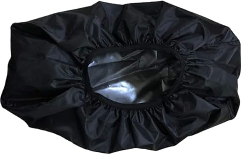 Winch Cover - Water-Resistant Hoist Protector | Waterproof Black Winder Protective Wrap | Rainproof UV Shielding Accessories Guard For Outdoor Travel Indoor Camping Road Trip Adventure