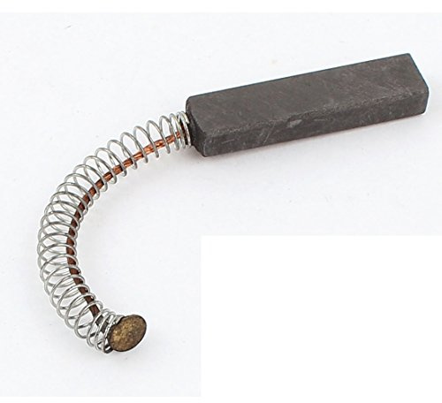 sourcing map Eléctrica Herramienta 35mm x 9mm x 6mm Carbono Motor Escobillas Repuesto Pieza