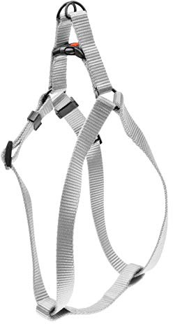 Karlie Art Sportiv Plus Geschirr 1-2-3 Step and Go neue universal Farben Mix and Match B: 15 mm Br um: 25 - 45 cm S hellgrau