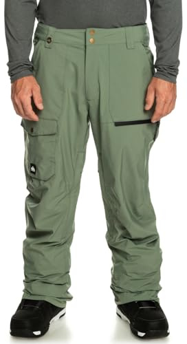 Quiksilver Snäcka snöbyxor användbarhet herr grön S