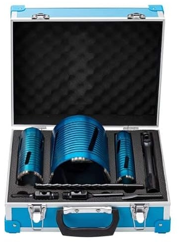 OX Tools Spectrum Trade XL 3 Piece Diamond Core Drill & Accessories Case