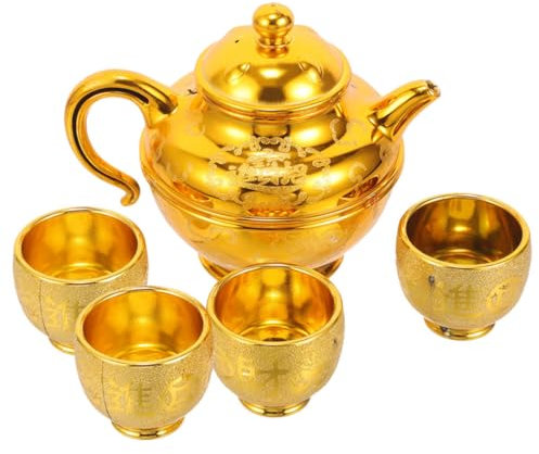 KICHOUSE Teekannen Buddha-anbetung Opfertassen Für Meditation Teekannentassen Aus Hochwertigem Material Anbetungszubehör Zarte Opfertassen Für Buddhistische Rituale