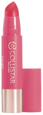 Collistar Twist Balmy Gloss, Gloss Idratante e Rimpolpante, Idratazione fino a 20H, con Acido Ialuronico, Ultra-Brillante, Tratto Preciso come un Rossetto, n. 212 Marshmallow, 2,8 g