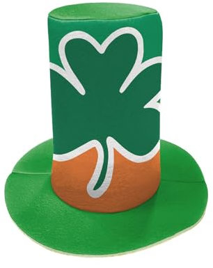 St. Patricks Partyhut, Kobold, Kopfbedeckung, Foto-Requisiten, St. Patrick's Day, grüne Baumspitze, Partyzubehör, Kostümzubehör