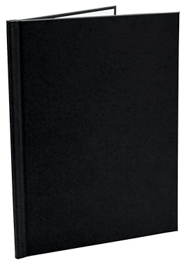Peleman Formally Unibind Thermal Hardcovers Binding Covers for Professional Documents, Journals & Notebooks – No Spiral or Comb Required - Pack of 10 (Black, Spine Capacity 40 Sheets Max)