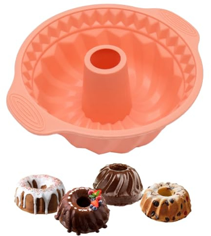 Gugelhupfform silikon bakform Gugelhupf, Ø 22 cm kakform Gugelhupf