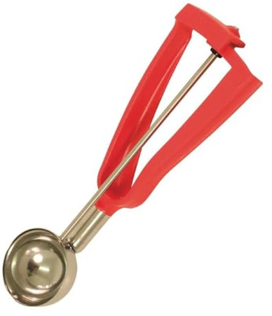 Bonzer 3382 Litegrip Portioner - Red 24 | Ensures precise portion control for busy commercial kitchens and catering services to reduce food waste.