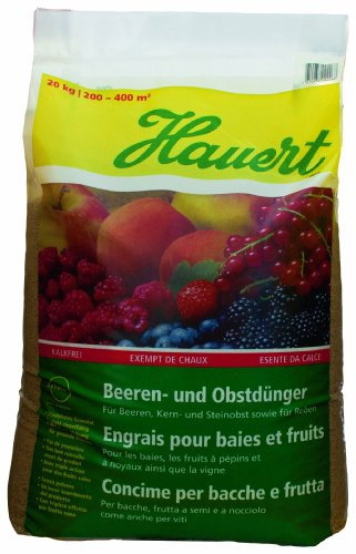 Hauert HBG Dünger 106120 Beeren- und Obstdünger 20 kg Sphero-Granulat