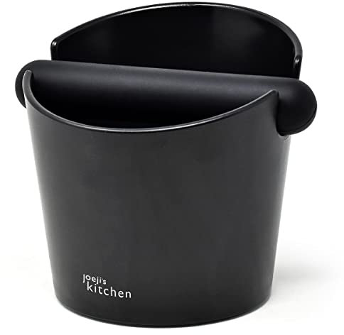 Joeji's Kitchen Knock Box Contenitore caffè Contenitore per caffe in plastica ABS ecologica - accessori per macchine da caffè antiscivolo di qualità - Contenitore cialde caffe espresso