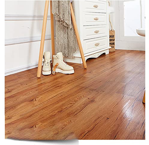 Pellicola Adesiva Effetto Legno Carta Autoadesiva in Vinile Peel and Stick Piastrelle per Pavimenti Rotolo di Pellicola Effetto Legno Quadrato per Cucina Soggiorno Camera da Letto(Size:3sqm,Color:731)