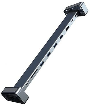 MHADBKH Upgrade Fast Type C USB Hub Rj45 USB3.0 5Gbps Type-C PD Docking Station Bracket HUB 9 en 1