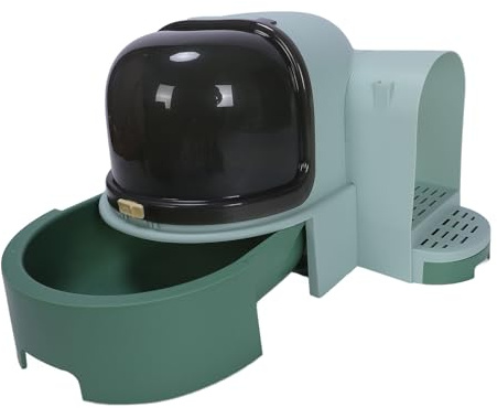 Qcwwy Sandbox Cat Cover Effective Fragrance Insulation Scheme (Green)