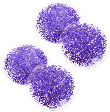 TOGEVAL 2 Paar Kühlende Gel Augenpads zur Linderung von Augentrockenheit und Schmerzen mit Pvc Gelmaterial für Sommer und Geschenk