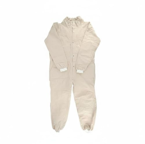 Gralara Tuta da Sabbiatura Design Ispessito, Tuta Protettiva Copertura Completa, Abbigliamento Protettivo, per Officina, Tuta Intera In Tela, Per Sabbiatura, Senza Cappuccio