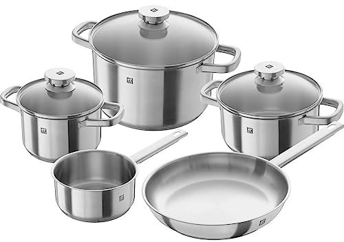 ZWILLING batteria da cucina, Acciaio inossidabile, Grigio
