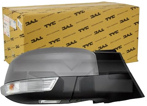 TYC Außenspiegel 310-0191 rechts, mit Temperatursensor | Kompatibel mit: FORD FOCUS III, FOCUS III Stufenheck, FOCUS III Turnier