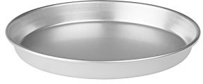 Pentole Agnelli AGN820T20 FAMA43/320 Kuchenform, konisch, mit Rand, Aluminium, 20 x 20 x 3 cm, Silberfarben, 20 cm