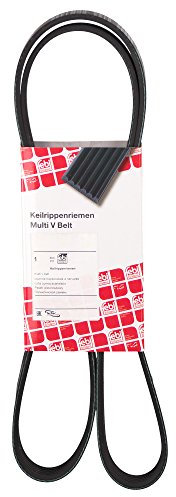 febi bilstein 35508 Keilrippenriemen , Rippenanzahl 8 , 1 Stück, Schwarz